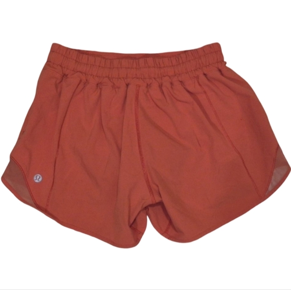 Lululemon Hotty Hot Short II *Long 4 "Hot Sunset - Picture 5 of 8